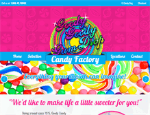 Tablet Screenshot of goodygumdrop.com